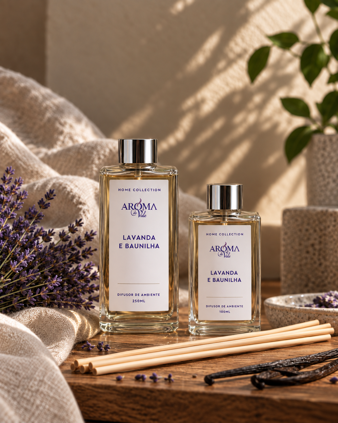 LAVANDA E BAUNILHA - Difusor